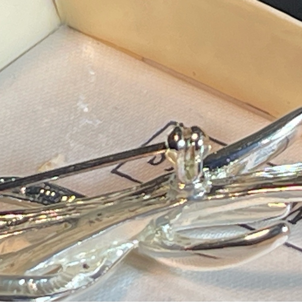 Studio Works Silver Infinite Shape Brooch/Pin - Picture 8 of 9